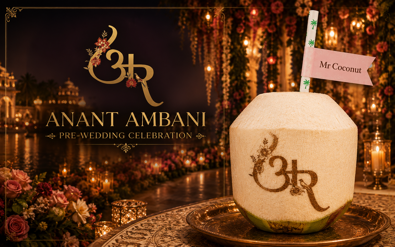 Mr. Coconut Anant Ambani Pre-Wedding